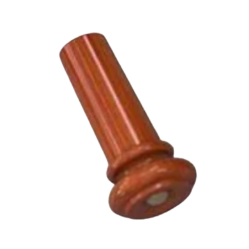 Semi Hill End Button for Violin- White Finish