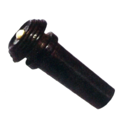 Semi Hill End Button for Violin- White Finish